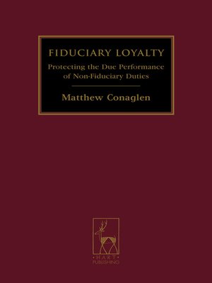 cover image of Fiduciary Loyalty